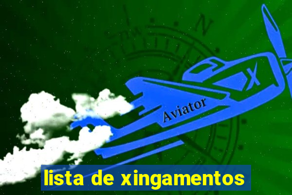 lista de xingamentos